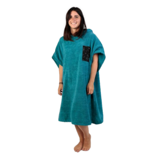 SOÖRUZ | MIRC PONCHO MICROFIBER PETROL