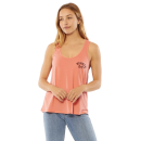 SISSTR | SURF KNIT TANK CORAL