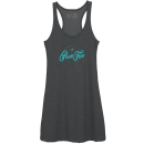 PHASE FIVE | Ladies Script Tank Dress Charcoal