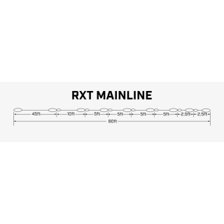 RONIX | RXT 80FT 8 SECTION FLOATING WAKEBOARD MAINLINE BLACK/YELLOW 2024